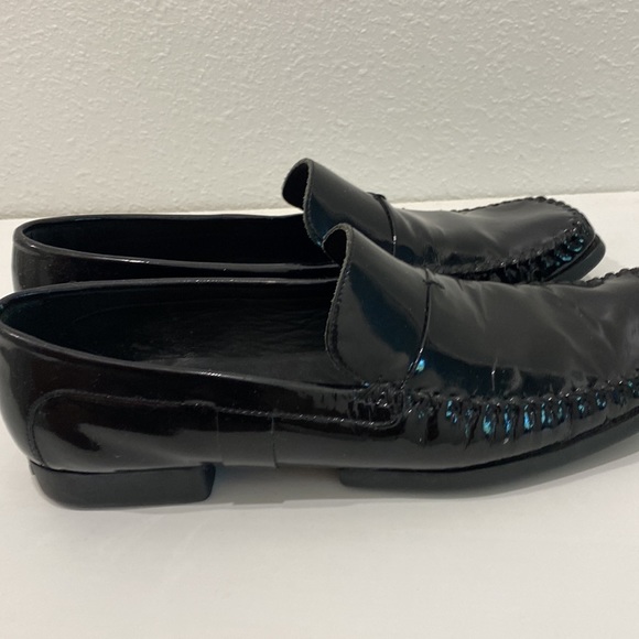 Cole Haan Patent Leather Black Loafer | Size 7.5 made in Brazil - Picture 5 of 11